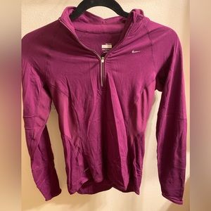 Nike FITDRY 1/4 Zip workout top